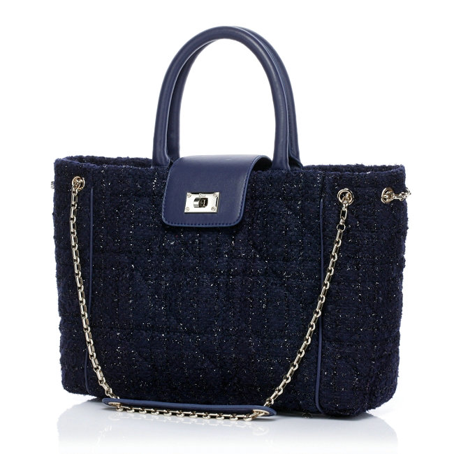 dior milly la foret shopping bag 0905 blue